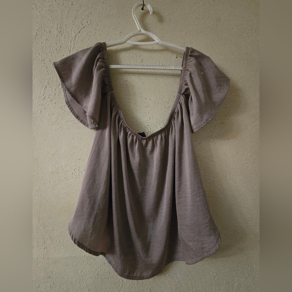 American Eagle Outfitters Off The Shoulder Blouse